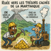 Ruée vers les trésors cachés de la Martinique : or sous la Pelée, gaz au large de la Caravelle.